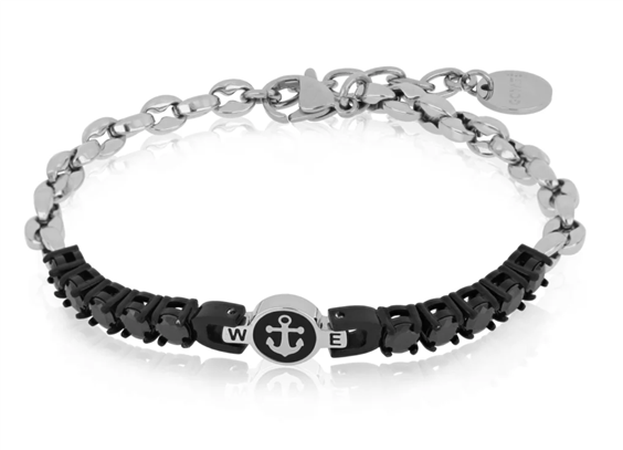 Bracciale Goyatè Uomo in Acciaio BACM0875#SB - BACM0875#SB